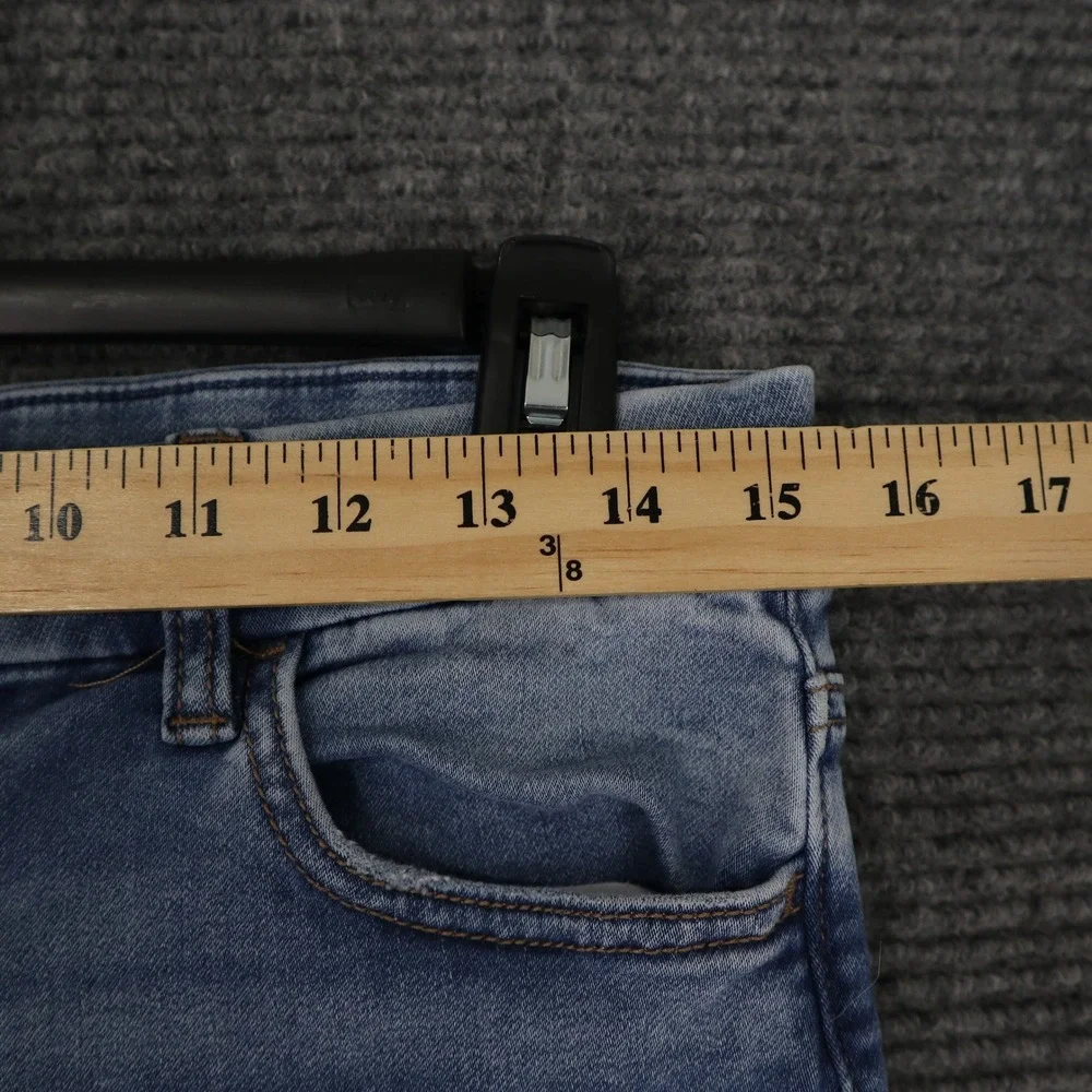 American Eagle Thrashed Jeans Womens 8 Distressed High Rise Skinny Casual